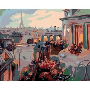 Maľovanie podľa čísel – Paríž z balkóna