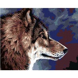 Maľovanie podľa čísel – Hlava vlka