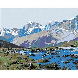 Maľovanie podľa čísel – Potok v horách
