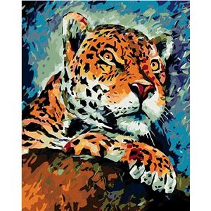 Maľovanie podľa čísel – Číhajúci gepard
