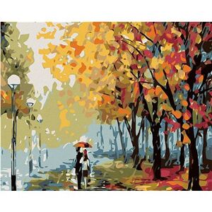 Maľovanie podľa čísel – Jesenný dážď