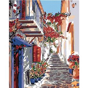 Maľovanie podľa čísel – Španielska ulička