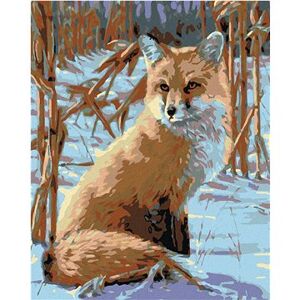 Maľovanie podľa čísel – Striehnúca líška
