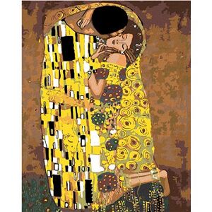 Maľovanie podľa čísel – Bozk (Gustav Klimt)