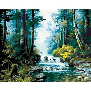 Maľovanie podľa čísel – Lesný potok