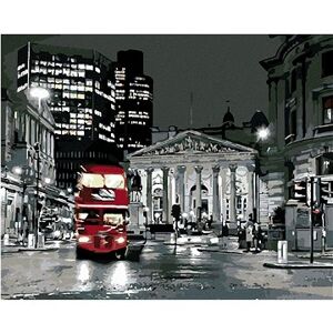 Maľovanie podľa čísel – Londýnsky bus