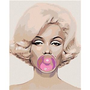 Maľovanie podľa čísel – Marilyn s bublinou