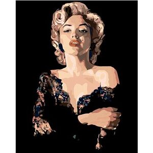 Maľovanie podľa čísel – Marilyn v čiernych šatách