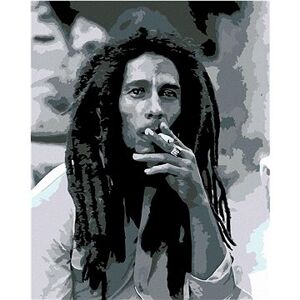 Maľovanie podľa čísel – Fajčiaci Bob Marley