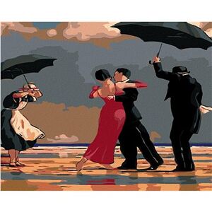 Maľovanie podľa čísel – Tanec na pláži I