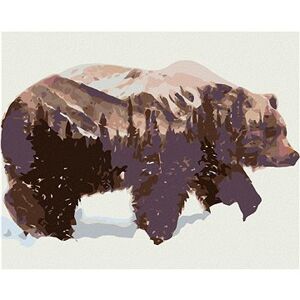 Maľovanie podľa čísel – Medveď