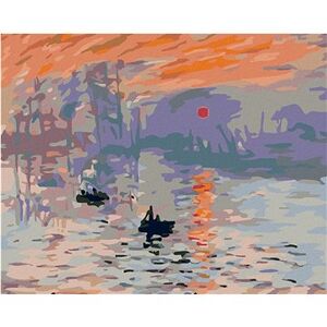 Maľovanie podľa čísel – Východ slnka (C. Monet)