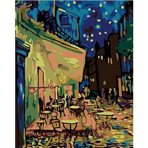 Maľovanie podľa čísel – Nočná kaviareň (van Gogh)