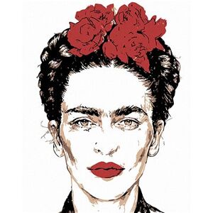 Maľovanie podľa čísel – Frida Kahlo