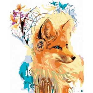 Maľovanie podľa čísel – Líška s lapačom snov