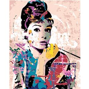 Maľovanie podľa čísel – Audrey Hepburn