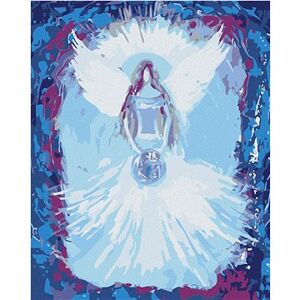 Maľovanie podľa čísel – Anjeli od Lenky – Universe angel
