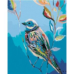 Maľovanie podľa čísel – Maľovaný vtáčik
