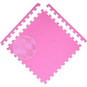 Sedco set podložek 4ks, 50 × 50 × 1,2 cm, růžová