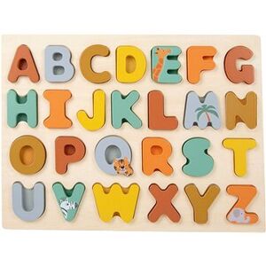 Small Foot - Vkladacie puzzle Safari abeceda
