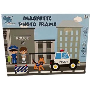 Magnetické puzzle knižka – policajt