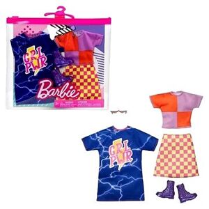 Barbie 2 ks odevy asst D