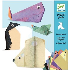 Origami skladačka Polárne zvieratká