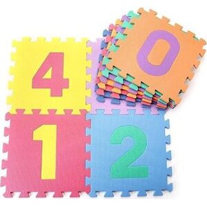 Dětská hrací podložka s čísly Sedco 30×30×1,0 cm - 10ks