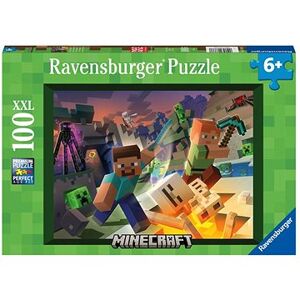 Ravensburger puzzle 133338 Minecraft: Monštrá z Minecraftu 100 dielikov