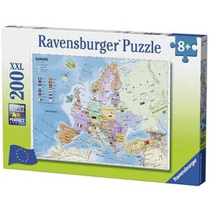 Ravensburger puzzle 128419 Mapa Európy 200 dielikov