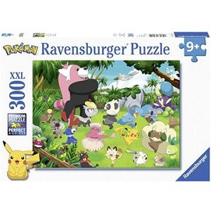 Ravensburger puzzle 132454 Rozšantení Pokémoni 300 dielikov