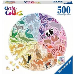 Ravensburger puzzle 171729 Zvieratá 500 dielikov