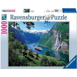Ravensburger puzzle 158041 Nórsky fjord 1000 dielikov