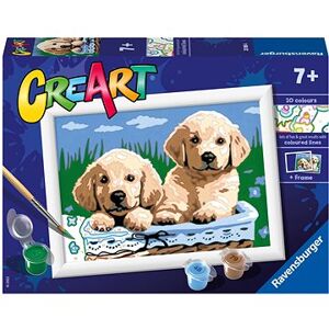 Ravensburger Kreatívne a výtvarné hračky 201884 CreArt Roztomilé šteniatka
