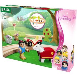 Brio World 32299 Disney Princess - Vlaková súprava Snehulienka a zvieratká