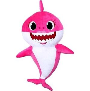 Alum Baby Shark plyšový na baterie se zvukem- růžový