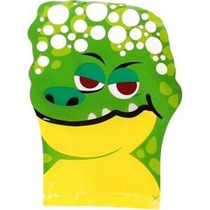 Bubbles zábavná rukavica s bublifukom – krokodíl