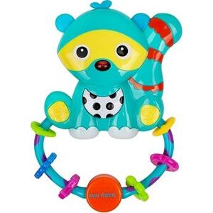 BABY-MIX - Detská hrkálka so zvukom, Medvedík čistotný
