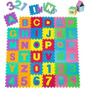 Hracie puzzle koberec farebný