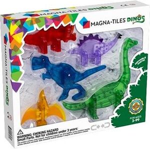 Magna-Tiles rozširujúca súprava dinosaury 5 ks