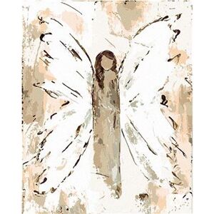 Anjel s hnedými vlasmi (Haley Bush), 80 × 100 cm, bez rámu a bez vypnutia plátna