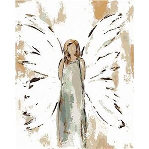 Blonďavý anjel (Haley Bush), 40×50 cm, bez rámu a bez vypnutia plátna