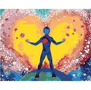 Duchovné zdravie a láska, 40 × 50 cm, napnuté plátno na ráme