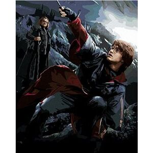 Harry Potter a Alastor Moody, 40 × 50 cm, bez rámu a bez napnutia plátna