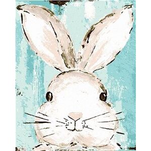 Hlava králika (Haley Bush), 40 × 50 cm, bez rámu a bez napnutia plátna