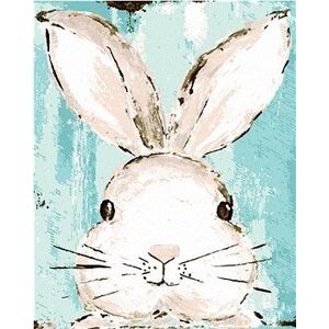Hlava králika (Haley Bush), 80 × 100 cm, bez rámu a bez napnutia plátna