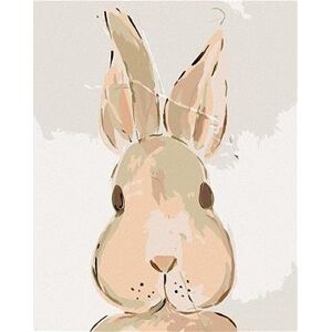 Hnedý králik (Haley Bush), 40 × 50 cm, bez rámu a bez napnutia plátna