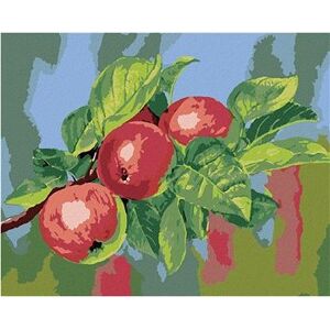 Jabloň, 40 × 50 cm, plátno napnuté na rám