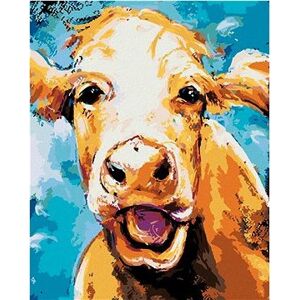 Krava, 80 × 100 cm, bez rámu a bez napnutia plátna
