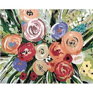 Kytica ruží (Haley Bush), 40 × 50 cm, bez rámu a bez napnutia plátna
